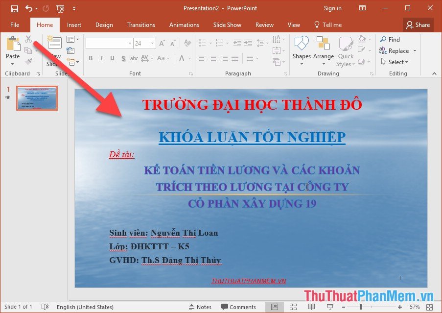 Nhập tiêu đề và phần giới thiệu chung cho báo cáo bạn muốn tạo
