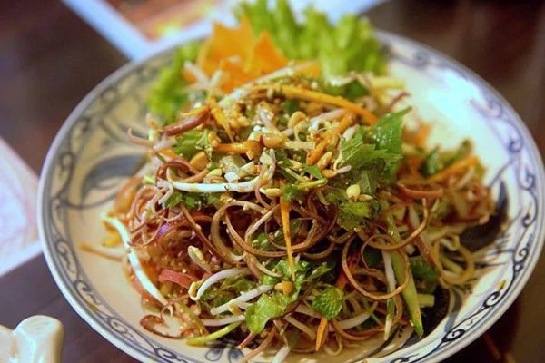 nộm hoa chuối
