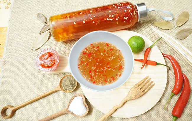 Nước chấm bánh cuốn ngon vừa miệng