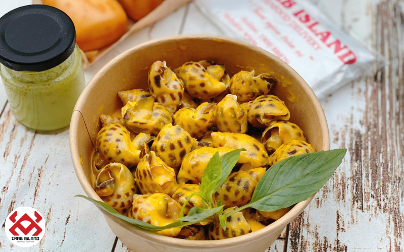 Hướng dẫn chế biến món ốc hương sốt trứng muối