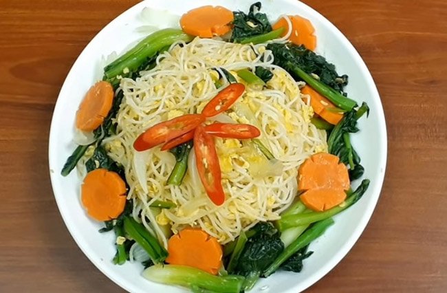 phở xào trứng ngon