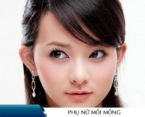 Phụ nữ môi mỏng thích hóng hớt nhưng nhanh nhẹn, hoạt bát