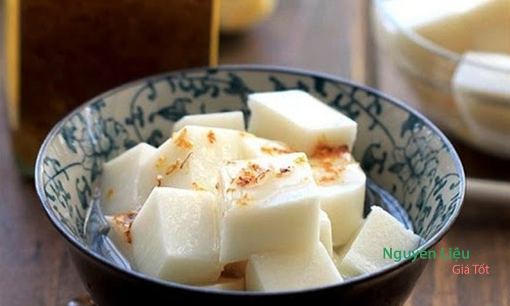 pudding phô mai trà sữa