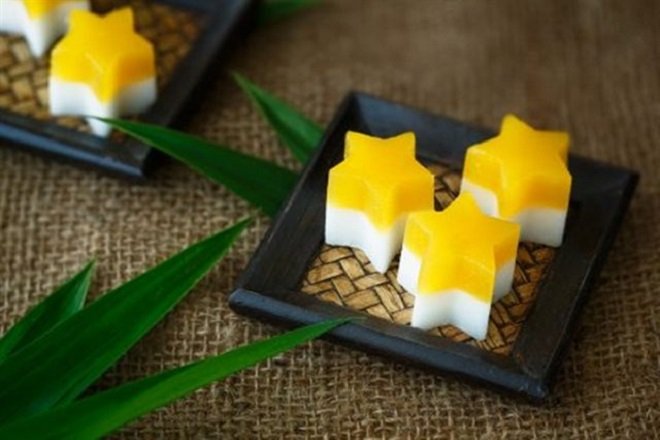 thạch rau câu xoài dứa