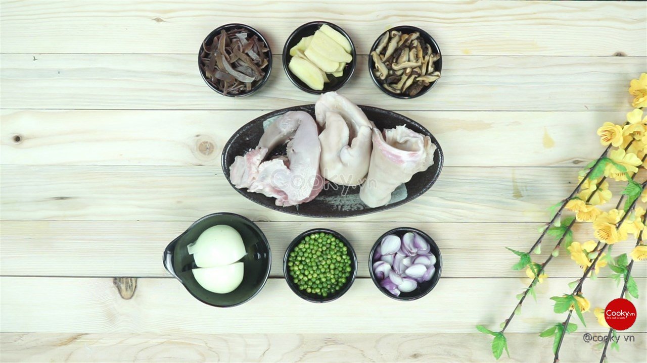 cách làm giò thủ miền bắc