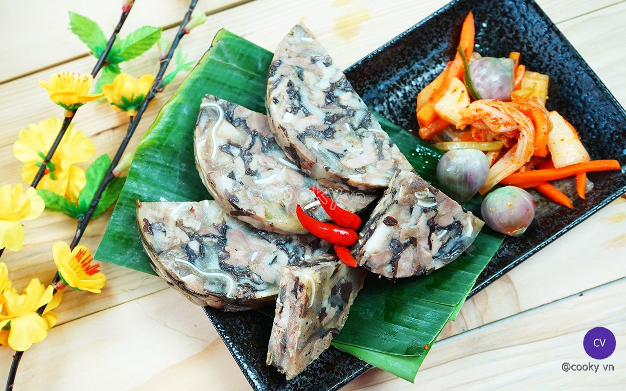 cách làm giò thủ miền bắc