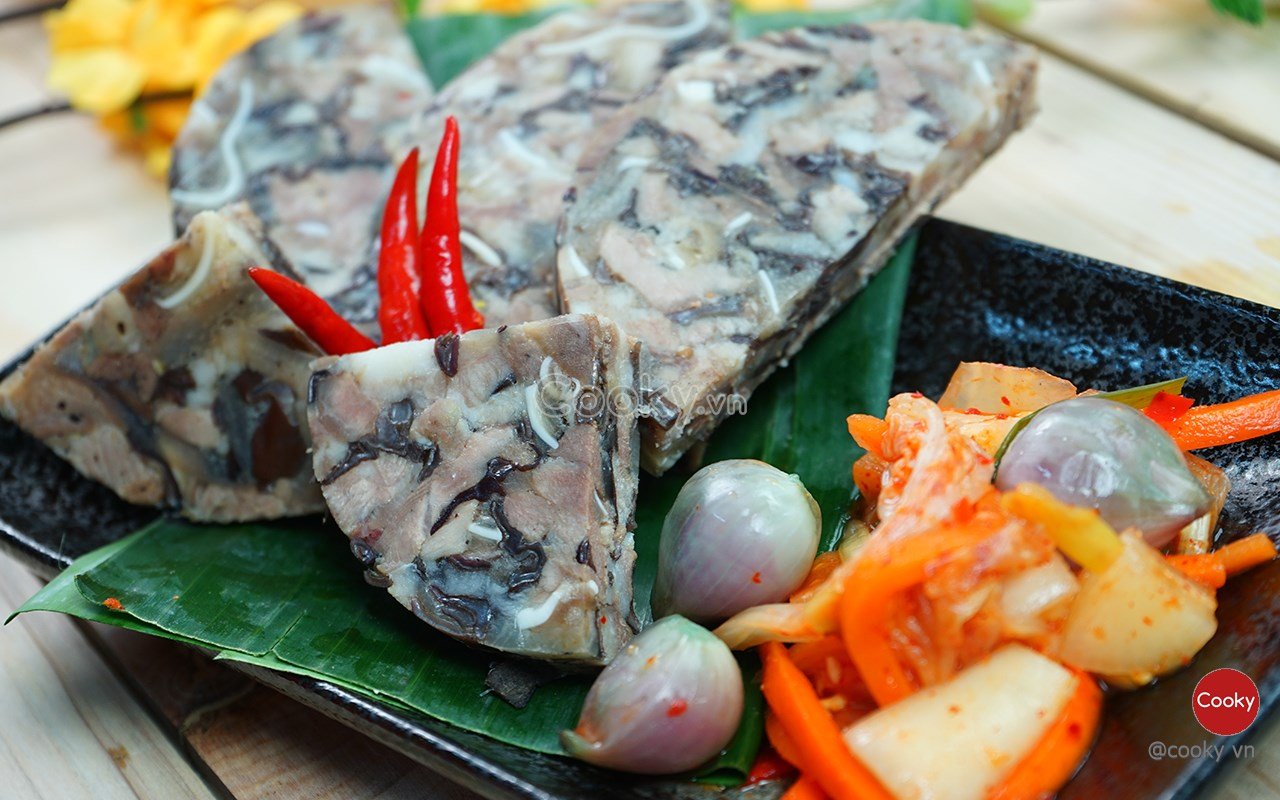 cách làm giò thủ miền bắc