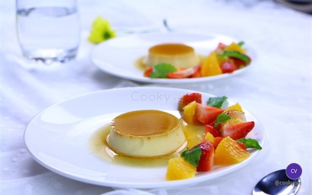 Cách làm bánh flan truyền thống