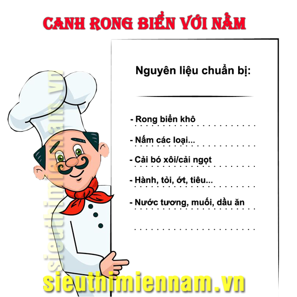 rong biển với nấm