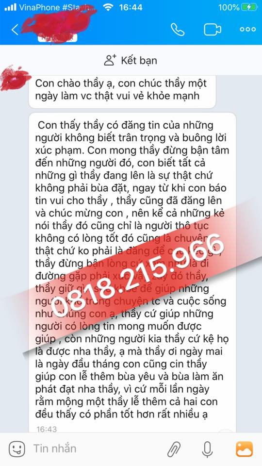 làm bùa cho chồng nghe lời vợ