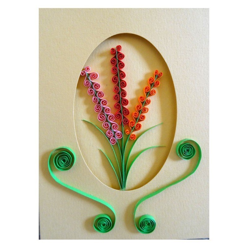 Thiệp Quilling sáng tạo