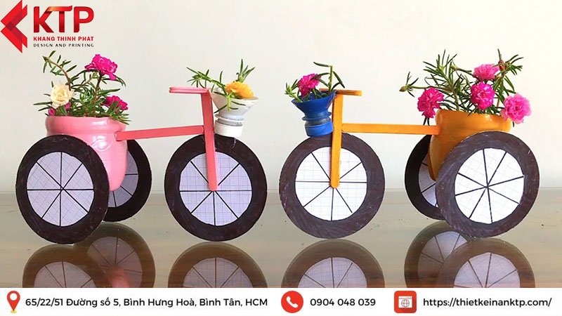 sản phẩm tái chế từ giấy đơn giản