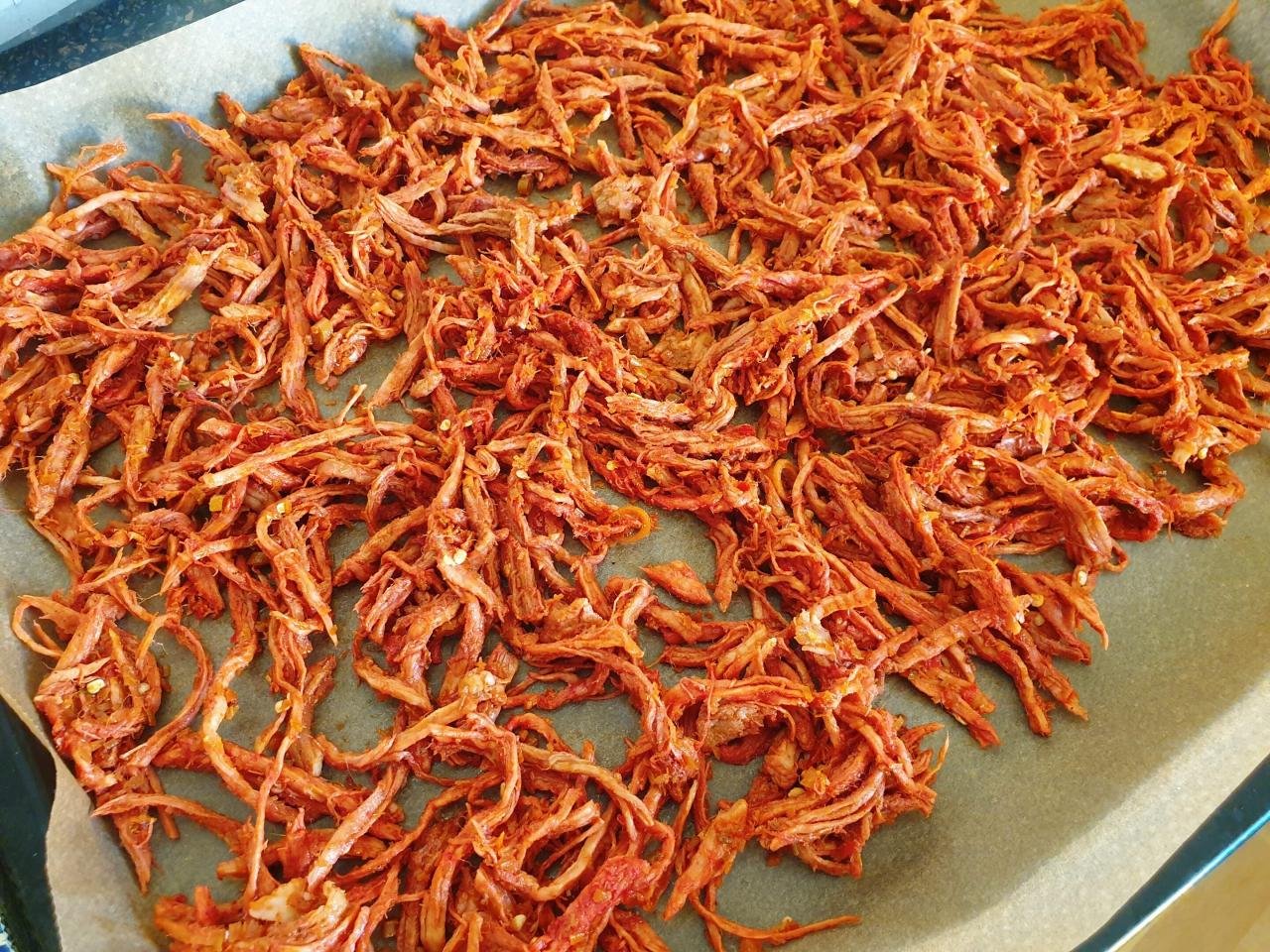 sấy thịt lợn khô
