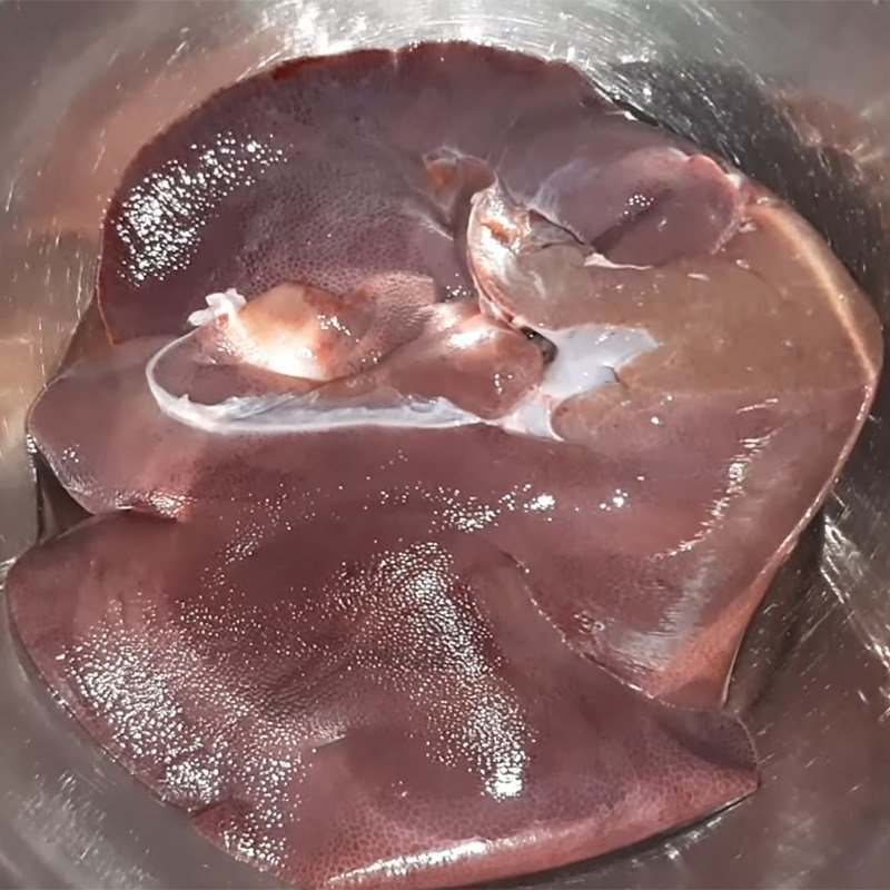 Bước 1 Sơ chế thịt, lưỡi và bộ lòng heo Bún đậu mắm tôm