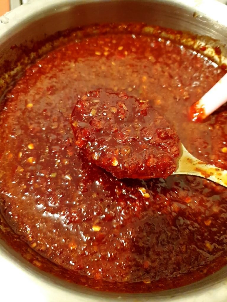 sốt ướp thịt lợn giả bò