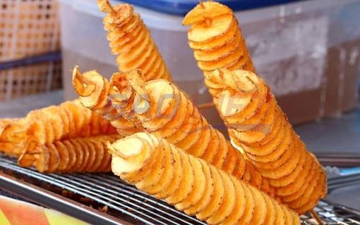 Sự quyến rũ của khoai tây lốc xoáy