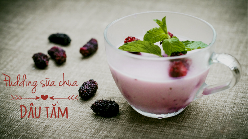 sữa chua dâu tằm