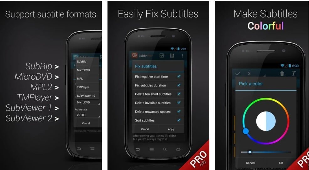 Subbr free là app làm sub cho video trên điện thoại miễn phí