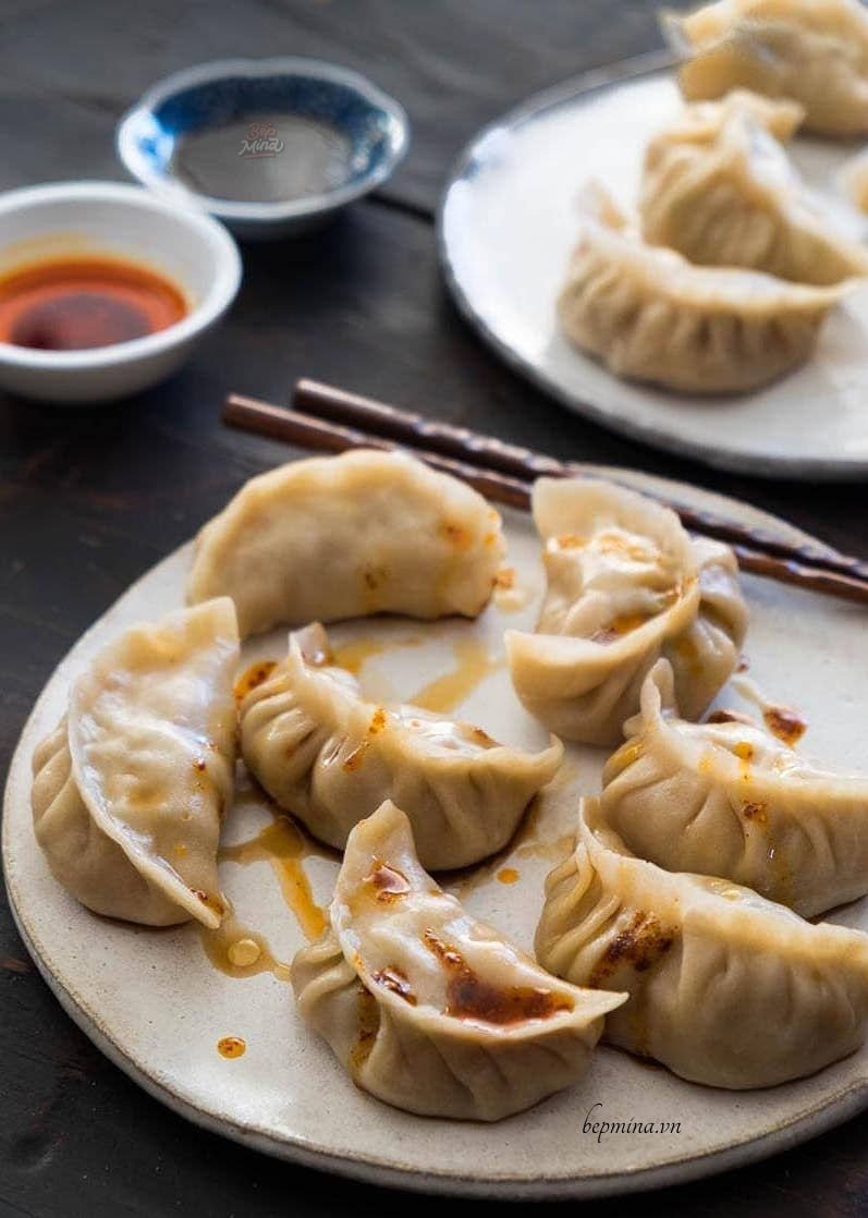 bánh sủi cảo hấp