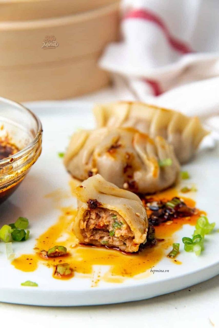 thưởng thức sủi cảo