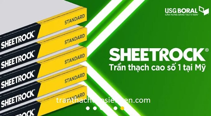 Tấm thạch cao Sheetrock có tốt không