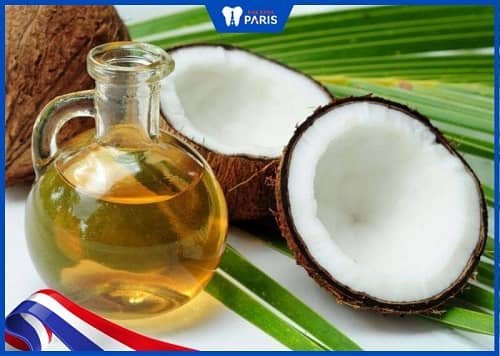 cách làm cho răng trắng không bị vàng Công thức làm cho răng trắng không bị vàng với Dầu Dừa