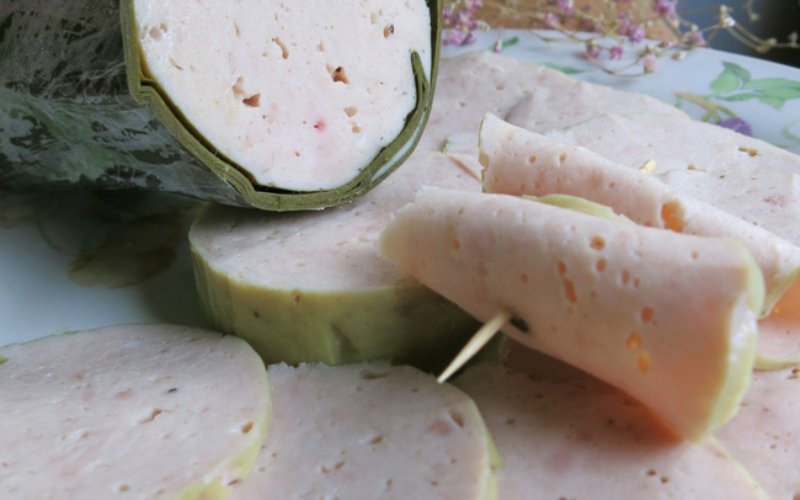 Món giò gà thành phẩm Món giò gà thành phẩm