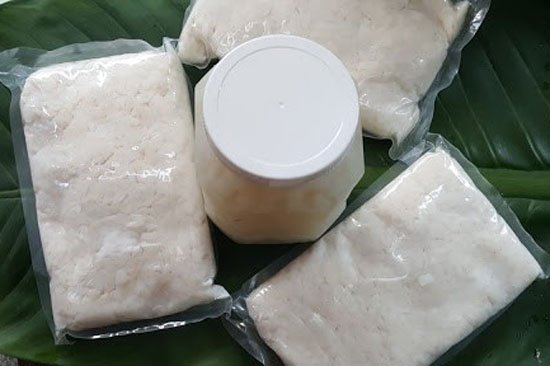 thạch dừa thô