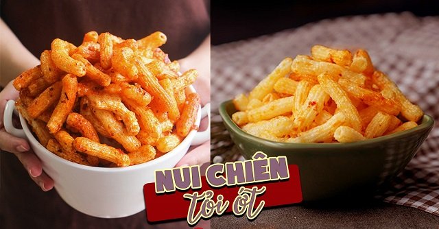 Tham khảo cách làm nui chiên tỏi ớt giòn rụm và hấp dẫn