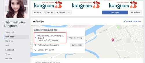 Thẩm mỹ viện Kangnam ở đâu