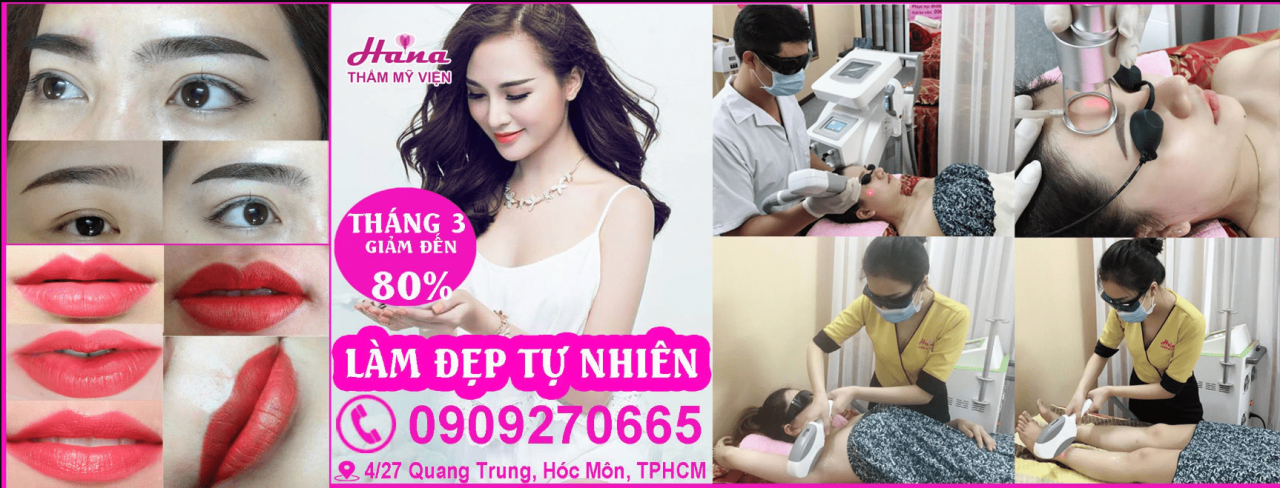 thẩm mỹ viện Sài Gòn bệnh viện làm đẹp tp hcm