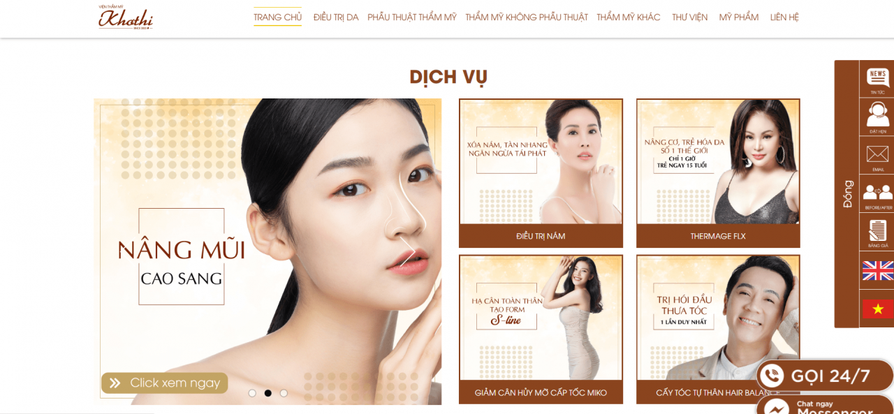 thẩm mỹ viện Sài Gòn bệnh viện làm đẹp tp hcm