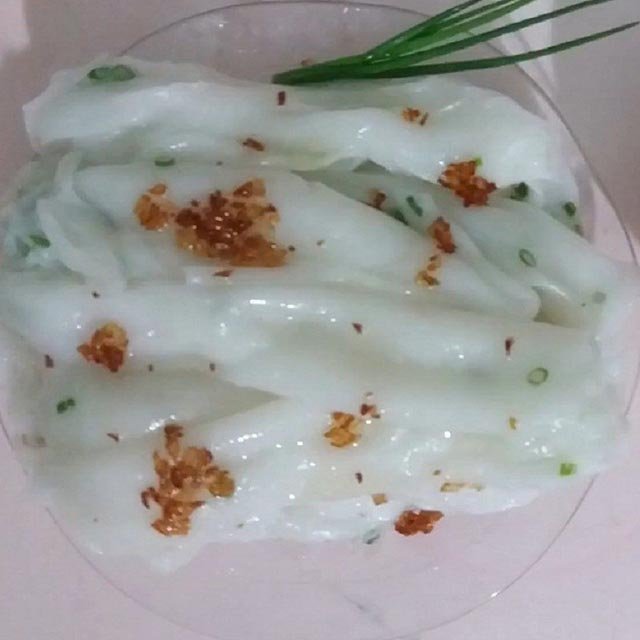 Thành phẩm bánh mướt Nghệ An