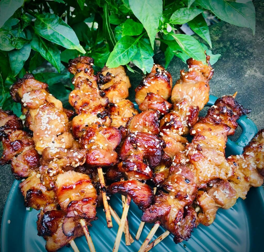 cach lam sot uop thit nuong cho thit xien
