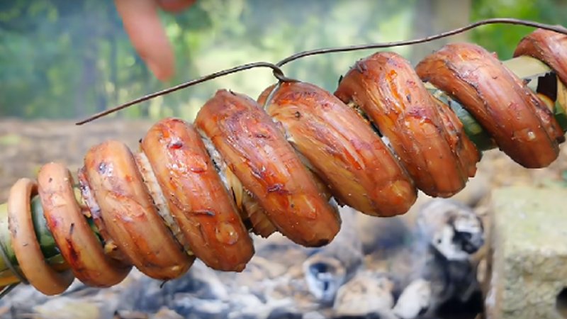 Rắn nướng muối ớt Rắn nướng muối ớt