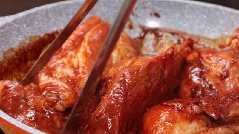 Cách làm xá xíu bằng chảo