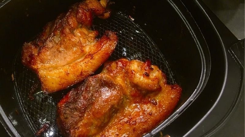Cách làm xá xíu bằng nồi chiên không dầu