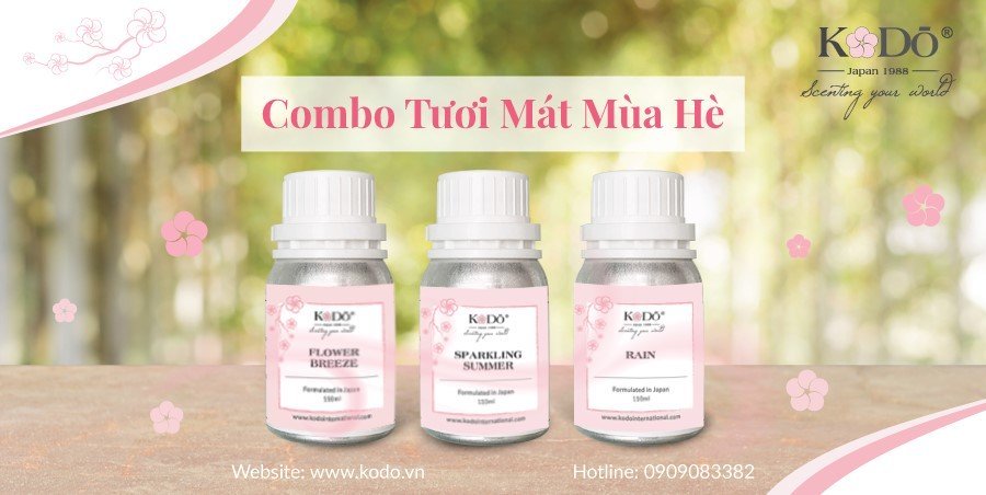 Tinh dầu thơm từ Kodo