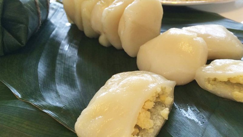 Hoàn thành bánh dày từ xôi, gạo nếp Hoàn thành bánh dày từ xôi, gạo nếp