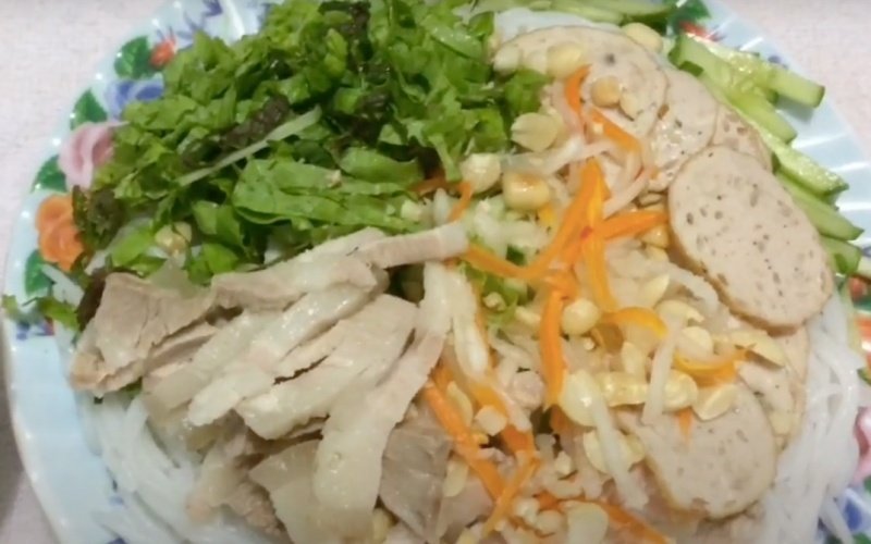 Bún trộn Nam Bộ Bún trộn Nam Bộ