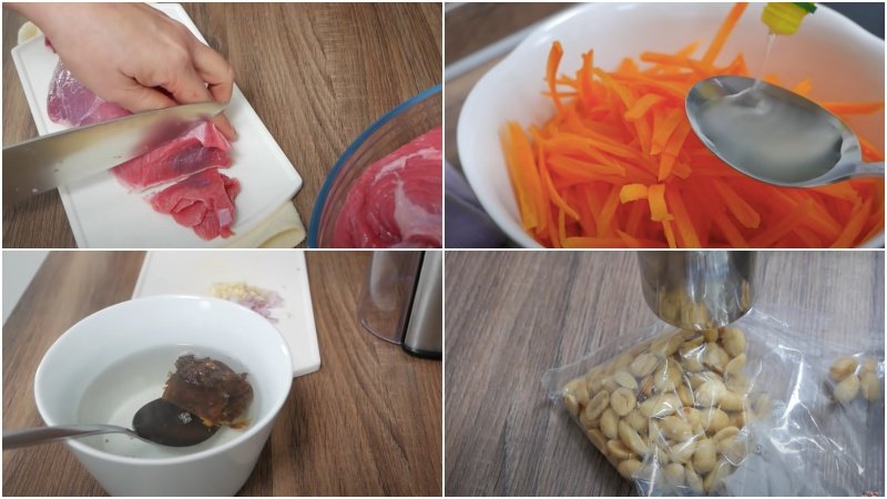 Sơ chế nguyên liệu Sơ chế nguyên liệu
