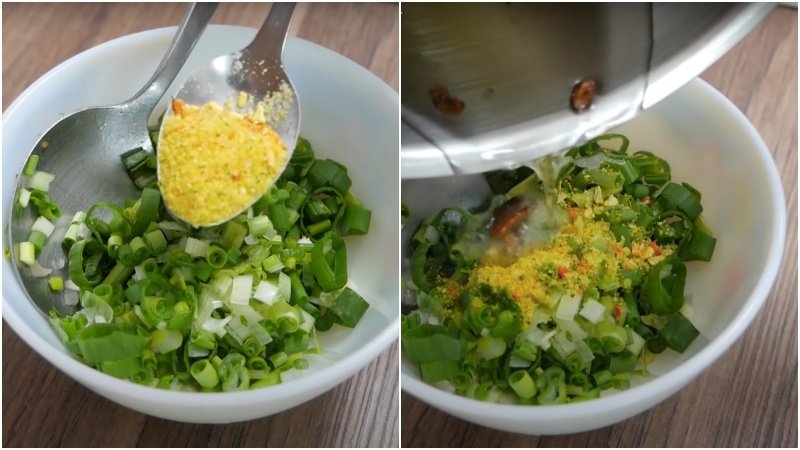 Làm mỡ hành Làm mỡ hành