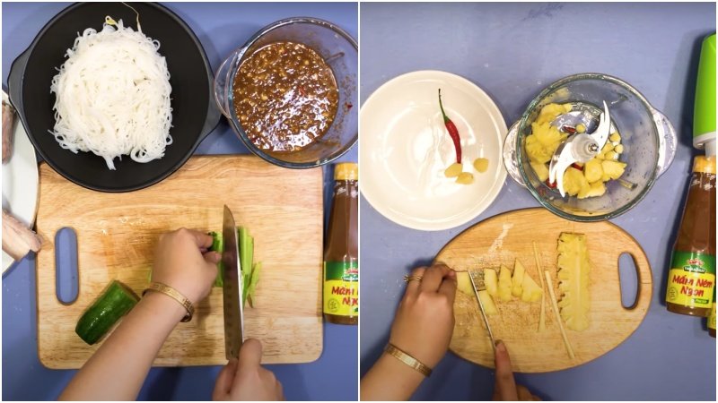 Sơ chế nguyên liệu Sơ chế nguyên liệu