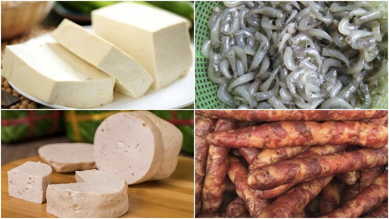 Bún trộn mắm nêm Bún trộn mắm nêm