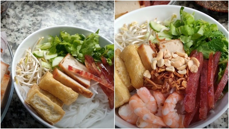 Trộn bún Trộn bún