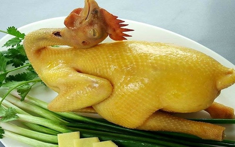 Gà luộc nước dừa Gà luộc nước dừa