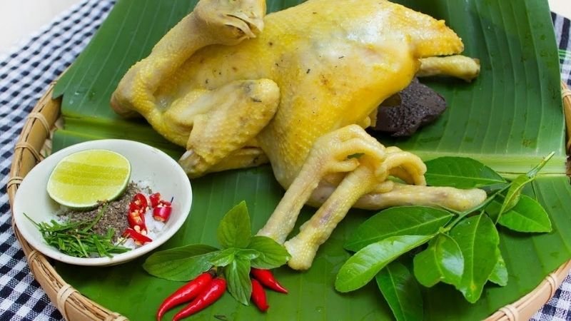 Gà mía muối Sơn Tây Gà mía muối Sơn Tây
