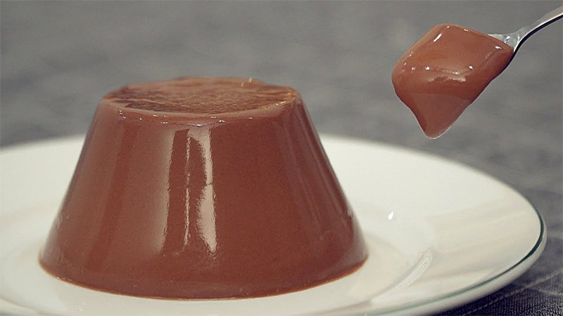 Bánh panna cotta socola 