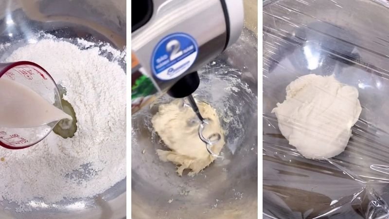 Trộn và ủ bột Trộn và ủ bột