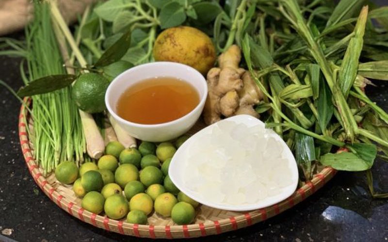 Chuẩn bị nguyên liệu
